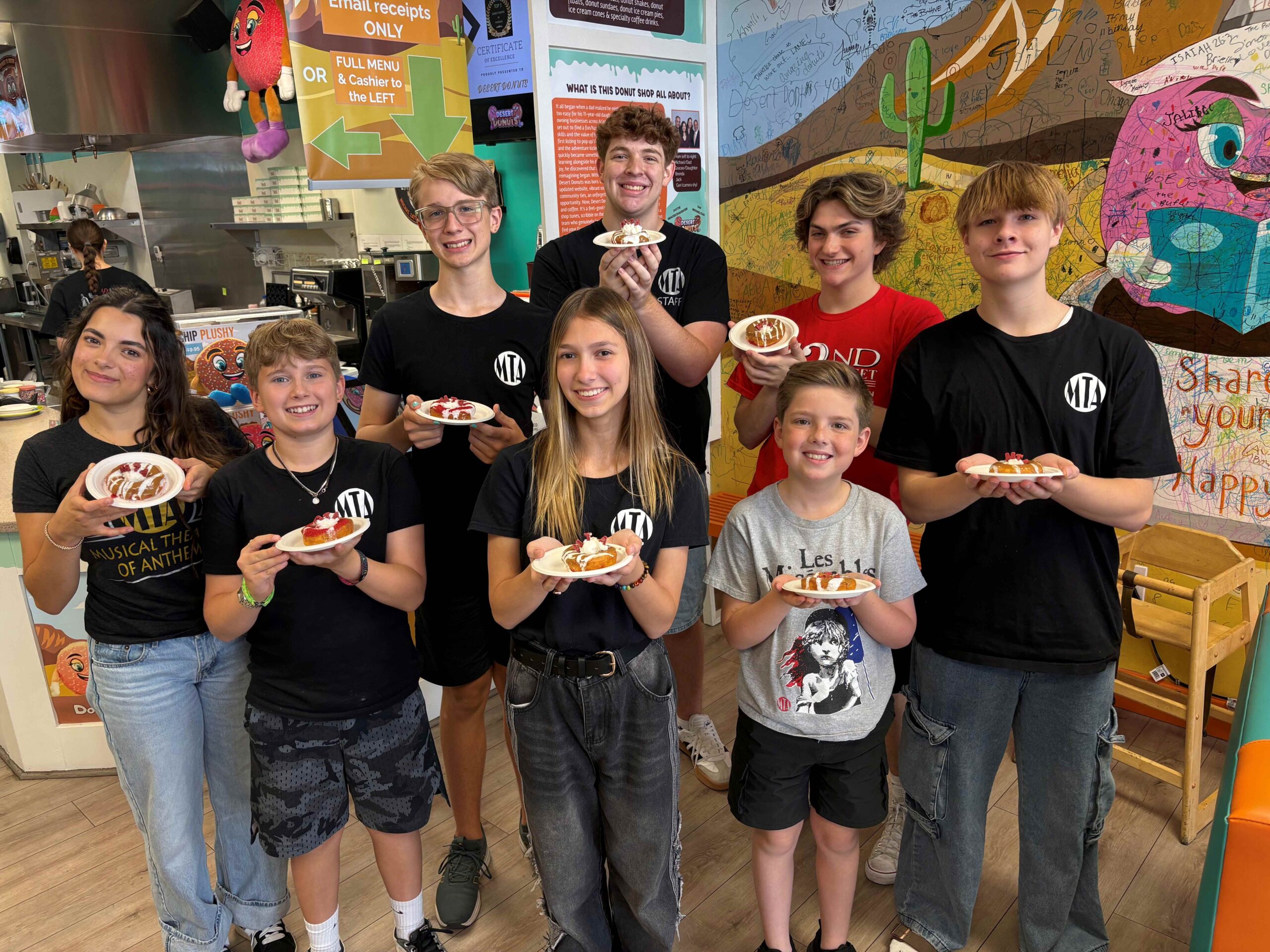 Desert Donuts fundraiser with MTA