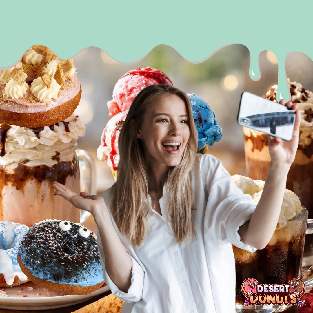 Desert Donuts selfie moment